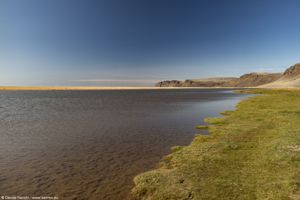 Rauðasandur con l'alta marea