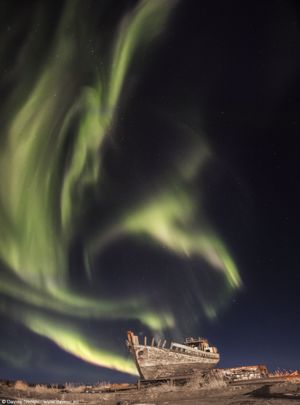 Aurora Boreale a Akranes