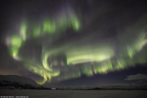 Aurora sul Torneträsk, Abisko, Svezia