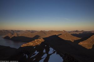 Panorama dal Slættaratindur