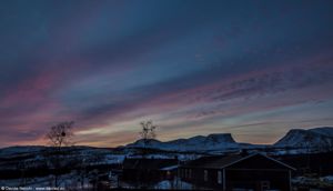 Alba sulla Lapporten