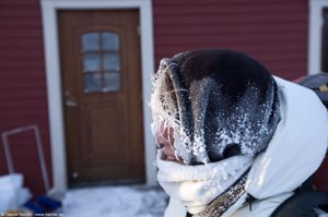 Una mattina a -40 gradi
