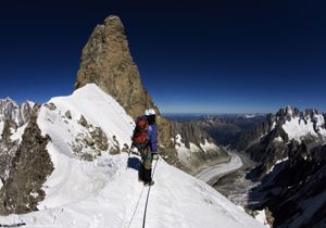 Alla base del Dente del Gigante
