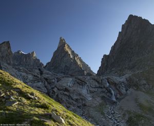 Scendendo dal Rifugio Monzino