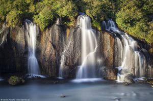 Dettaglio di Hraunfossar