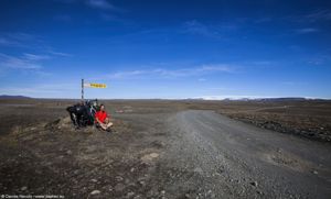 Il bivio per Kerlingarfjoll