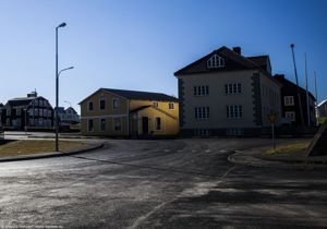Il centro di Stykkishólmur