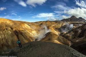 Kerlingarfjoll dune di riolite