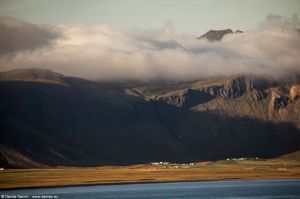 Vista sulla costa della snæfellsnes